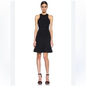 YIGAL AZROUEL Compact Jersey Dress in black Sz 6